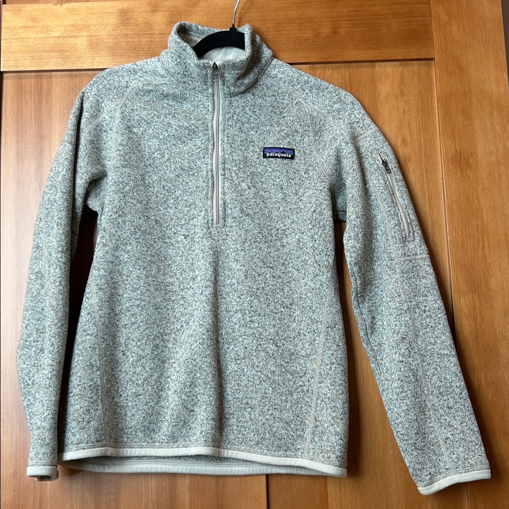 Patagonia GrayQuarter-Zip Fleece Pullover